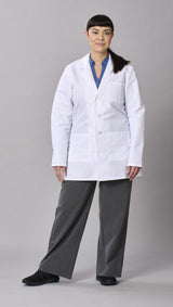 Medline Propel Unisex 4-Pocket Consultation-Length Lab Coats