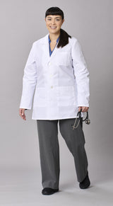Medline Propel Unisex 4-Pocket Consultation-Length Lab Coats