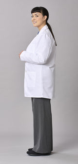 Medline Propel Unisex 4-Pocket Consultation-Length Lab Coats