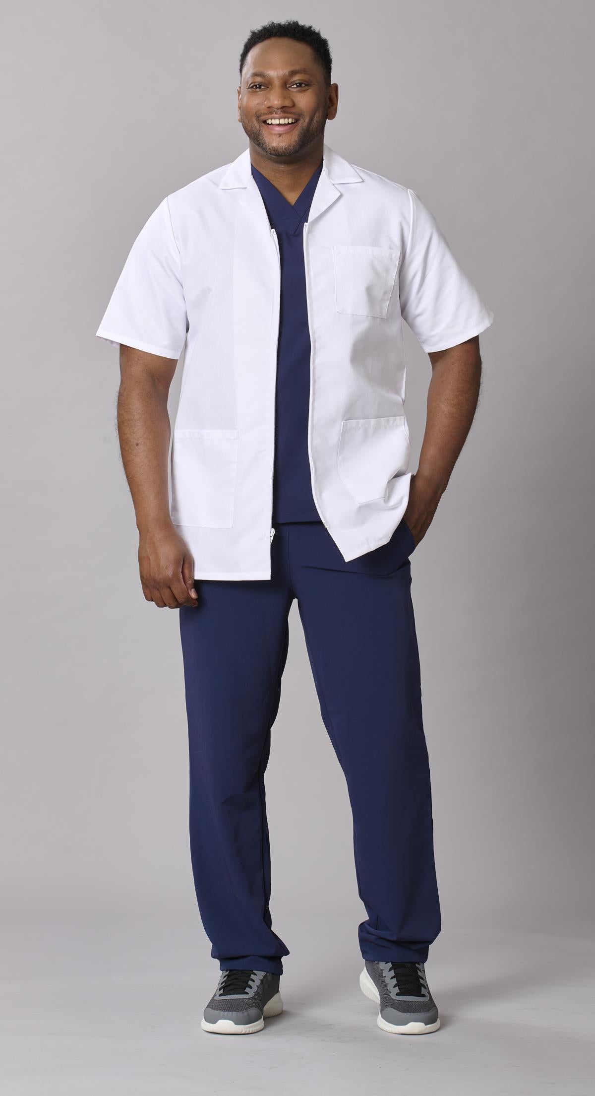Medline Propel Unisex 4-Pocket Consultation Smocks