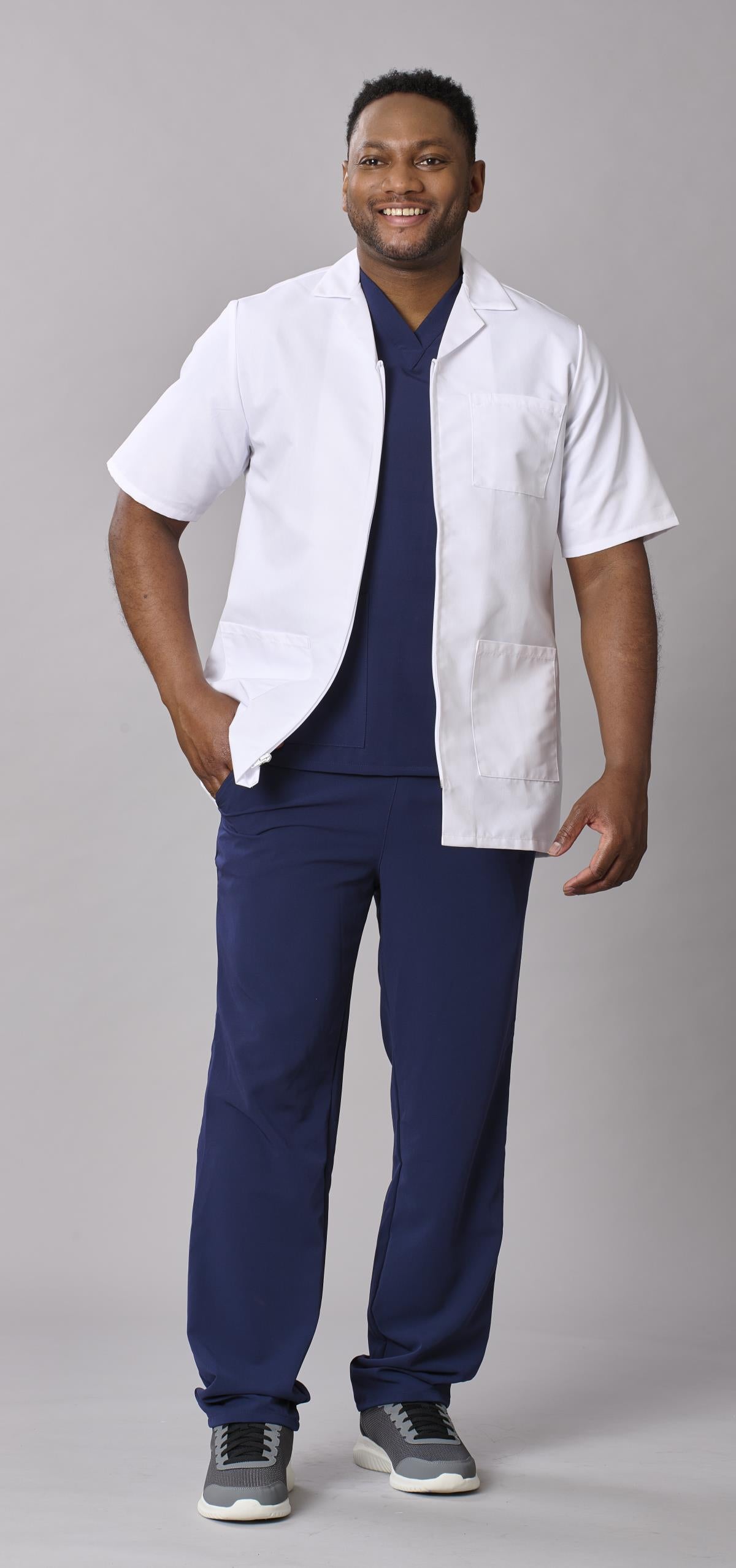 Medline Propel Unisex 4-Pocket Consultation Smocks