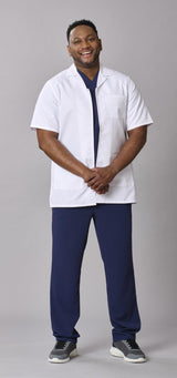 Medline Propel Unisex 4-Pocket Consultation Smocks