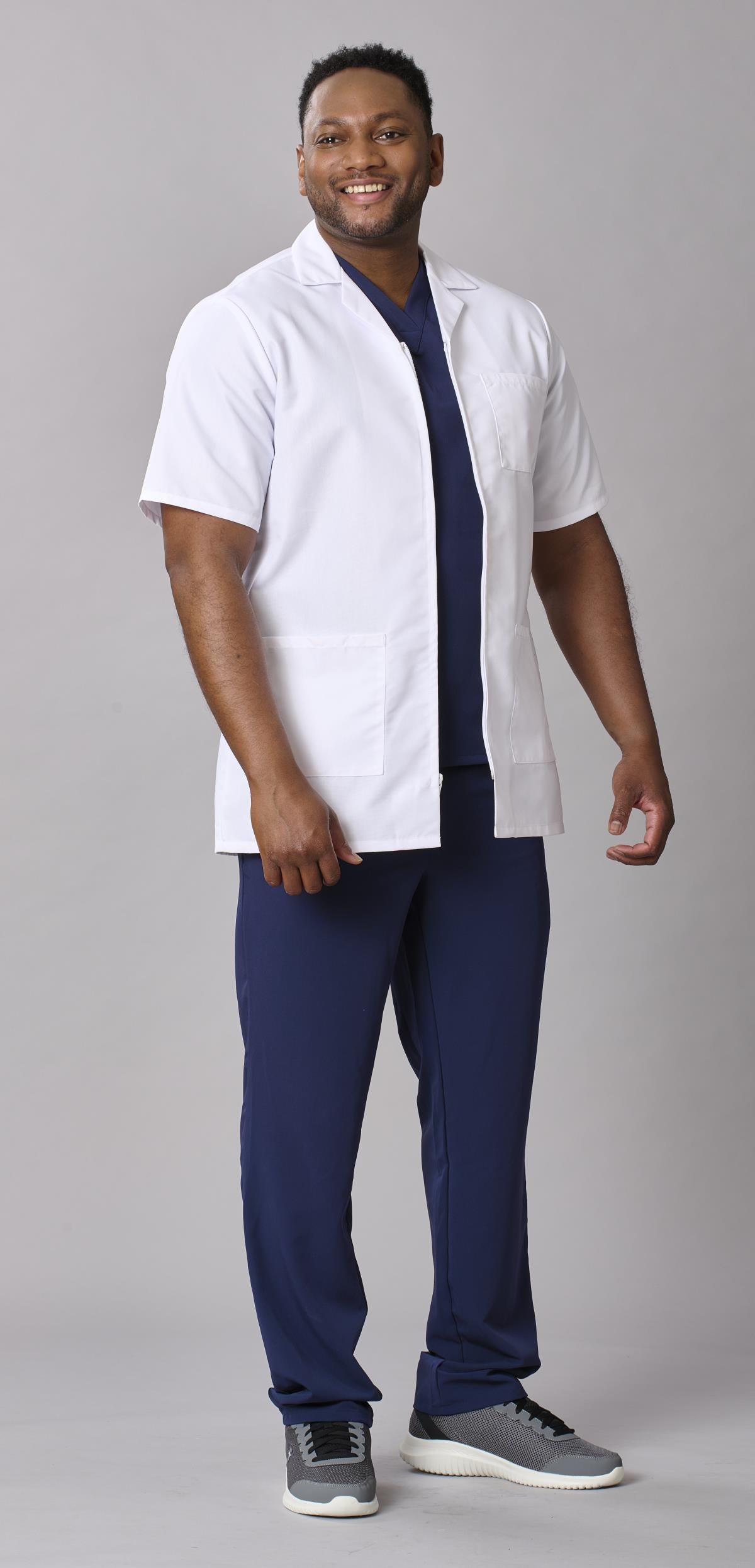 Medline Propel Unisex 4-Pocket Consultation Smocks