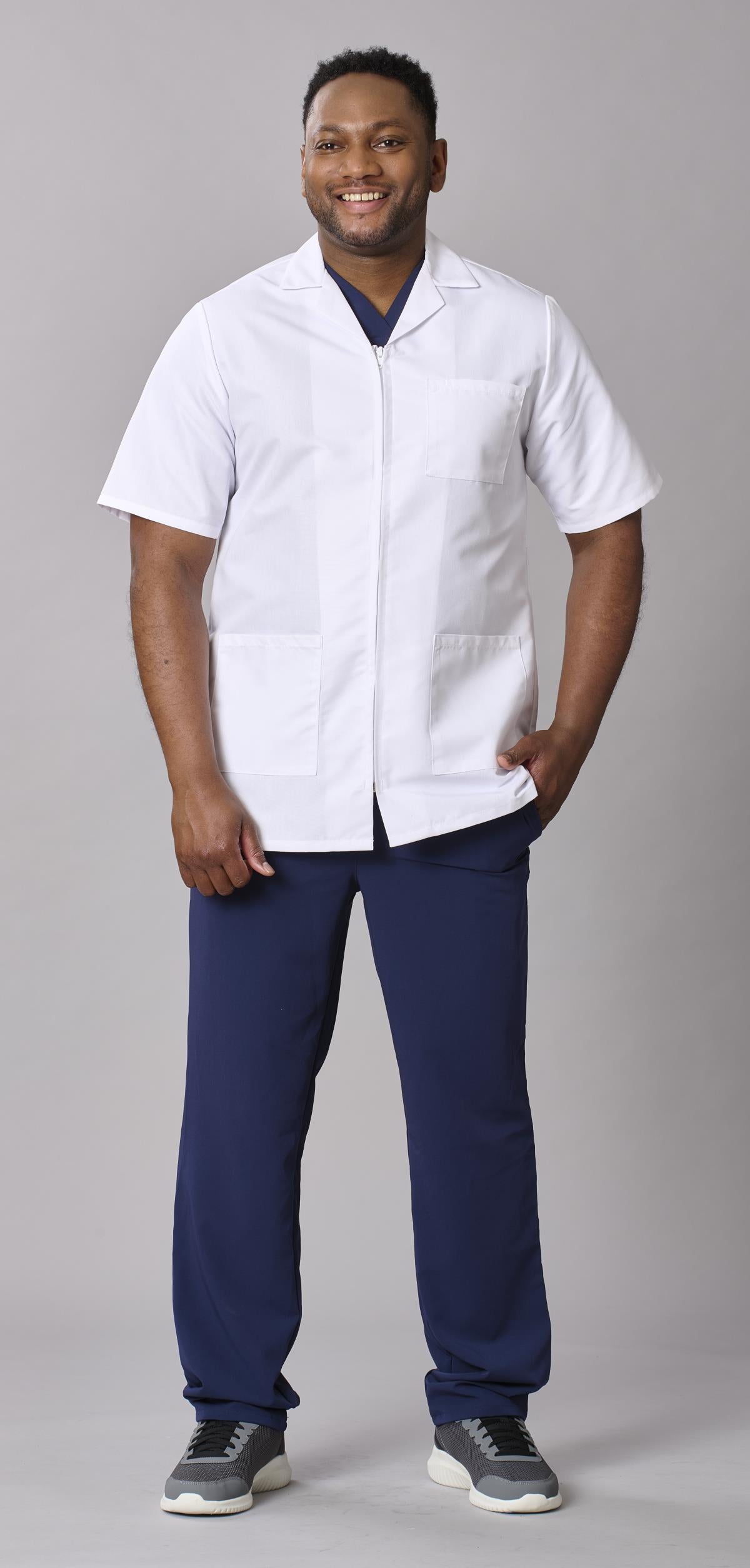 Medline Propel Unisex 4-Pocket Consultation Smocks