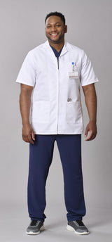 Medline Propel Unisex 4-Pocket Consultation Smocks