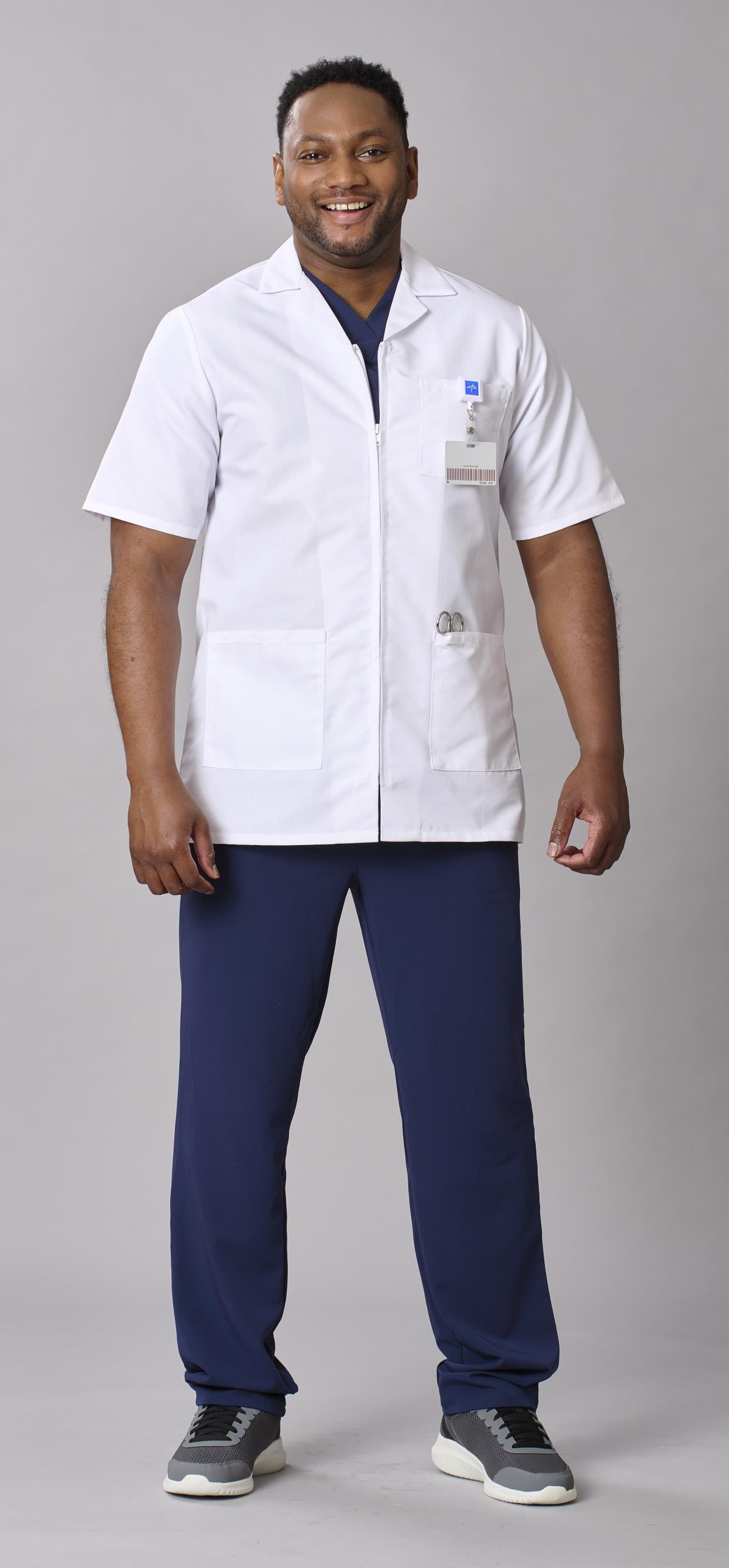 Medline Propel Unisex 4-Pocket Consultation Smocks