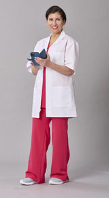 Medline Propel Unisex 4-Pocket Consultation Smocks
