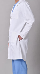 Medline Refine Men's 4-Pocket Full-Length Lab Coats