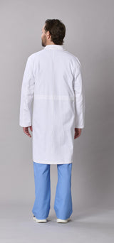 Medline Refine Men's 4-Pocket Full-Length Lab Coats