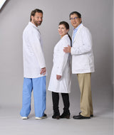 Medline Refine Women's 4-Pocket Full-Length Lab Coats