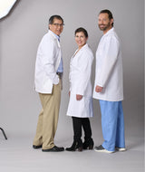 Medline Refine Women's 4-Pocket Full-Length Lab Coats