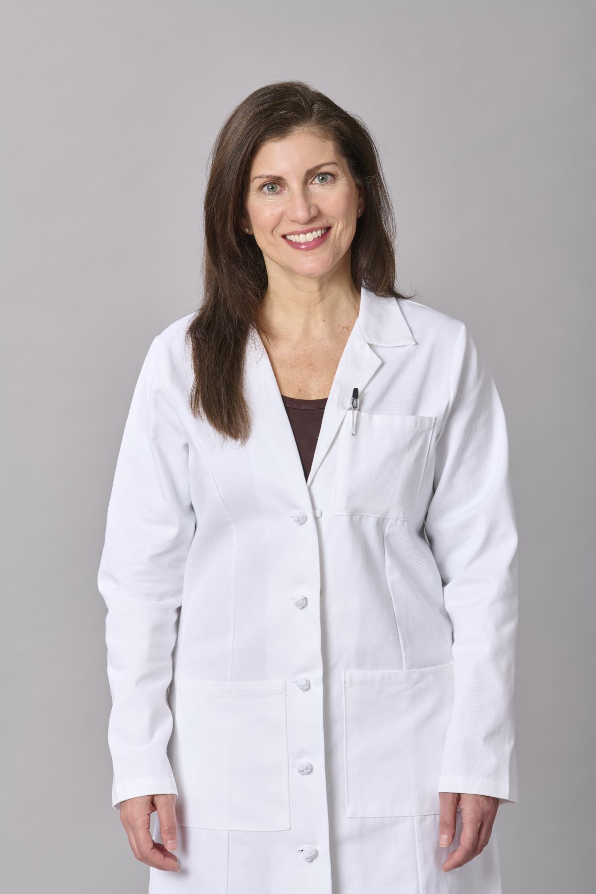 Medline Refine Women's 4-Pocket Full-Length Lab Coats
