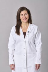 Medline Refine Women's 4-Pocket Full-Length Lab Coats