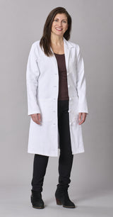 Medline Refine Women's 4-Pocket Full-Length Lab Coats
