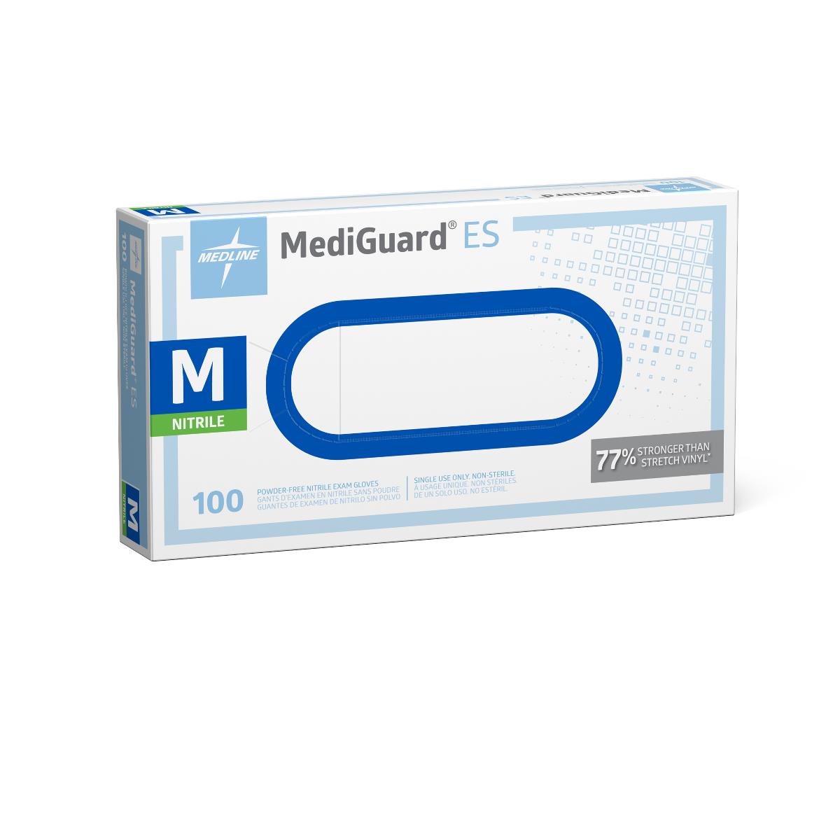 MediGuard ES Powder-Free Nitrile Exam Gloves