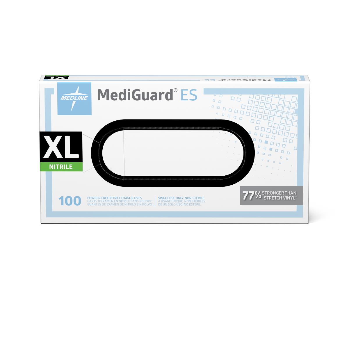 MediGuard ES Powder-Free Nitrile Exam Gloves