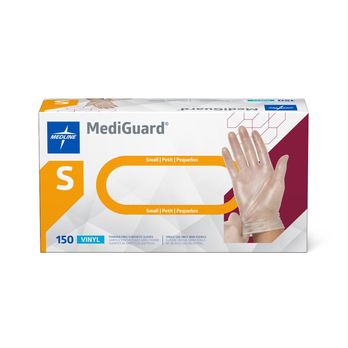 MediGuard Vinyl Synthetic Exam Gloves - CA Only