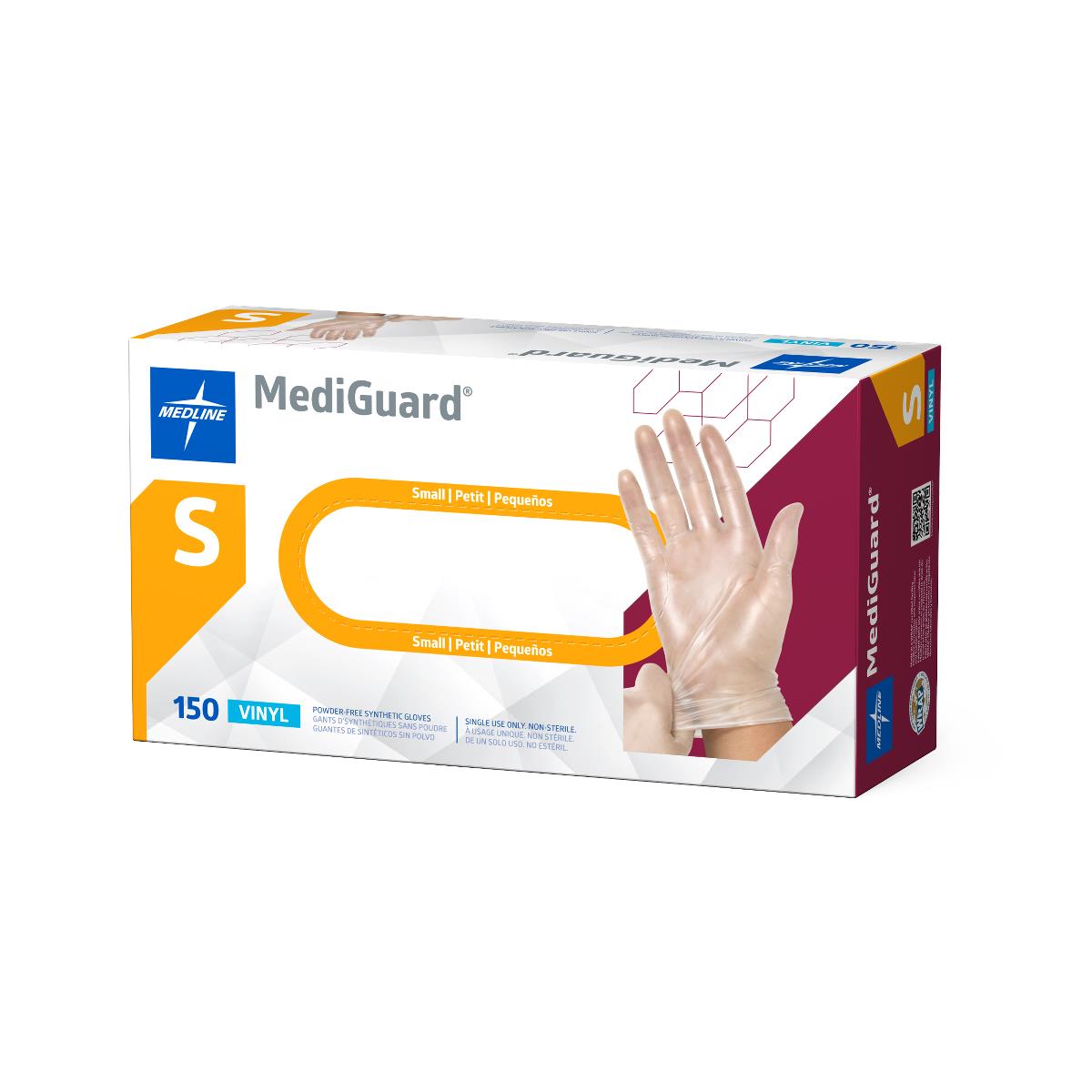 MediGuard Vinyl Synthetic Exam Gloves - CA Only