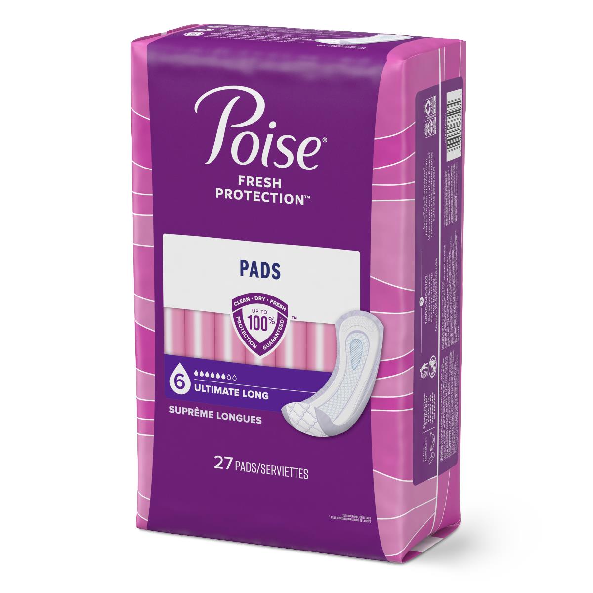 Poise Ultimate Coverage Protection Pads - BeHope