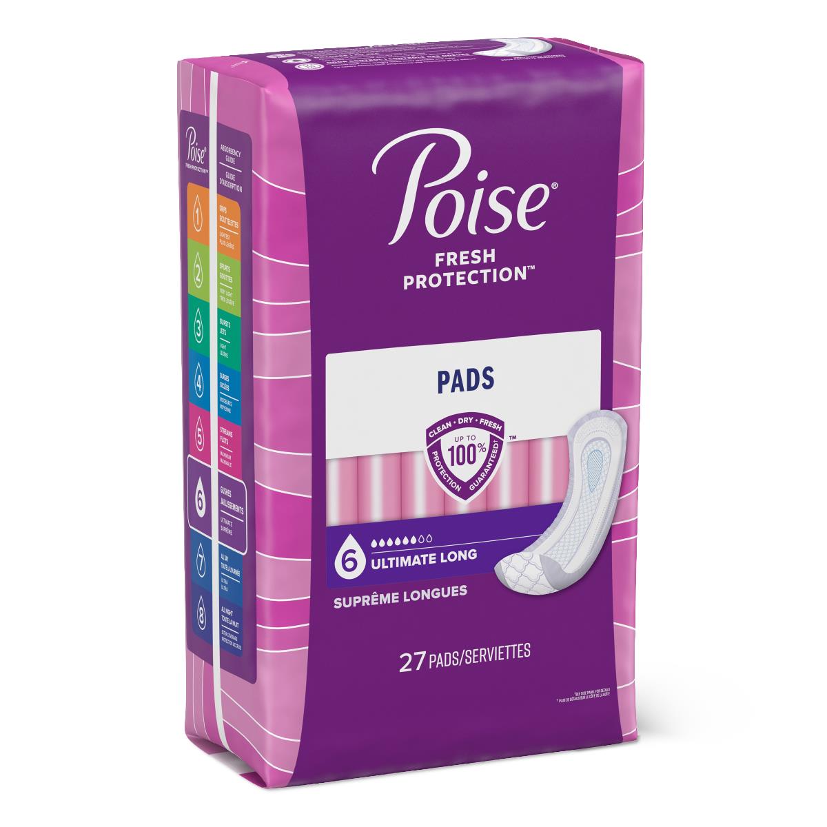Poise Ultimate Coverage Protection Pads - BeHope