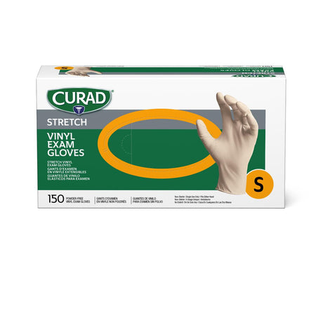 CURAD Stretch Vinyl Exam Gloves - CA Only