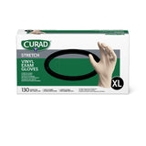 CURAD Stretch Vinyl Exam Gloves - CA Only