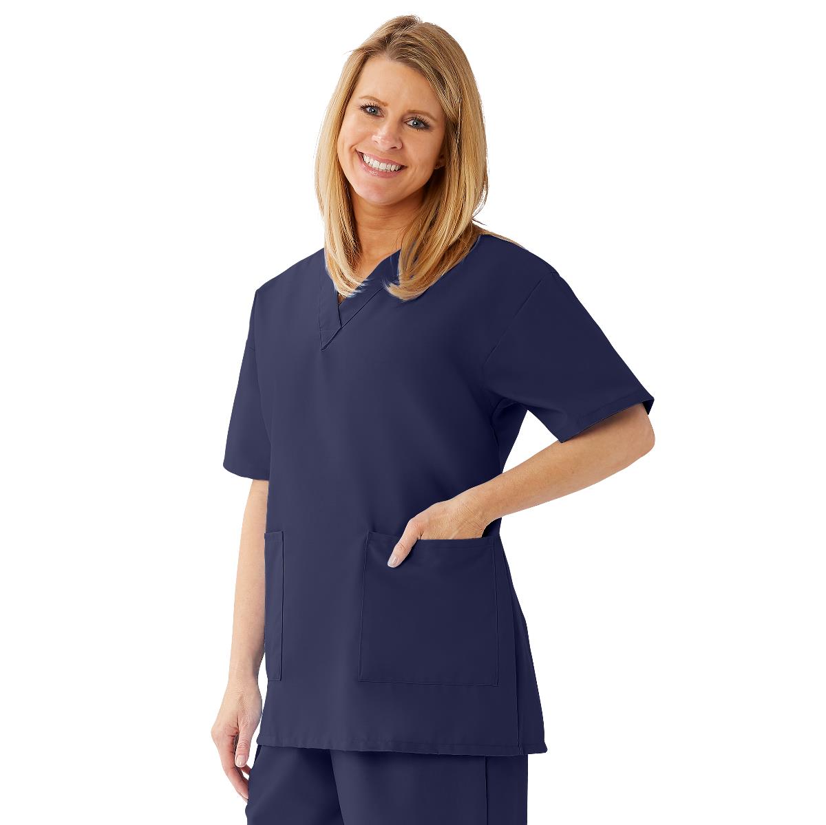 AngelStat Women's 2-Pocket Scrub Tops (Style 893)
