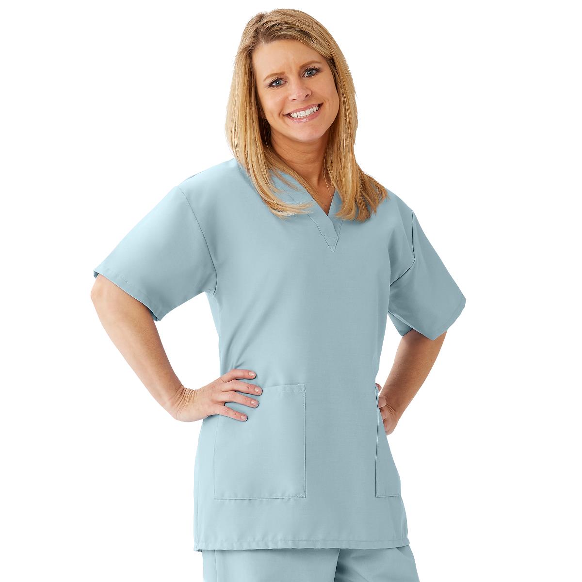 AngelStat Women's 2-Pocket Scrub Tops (Style 893)