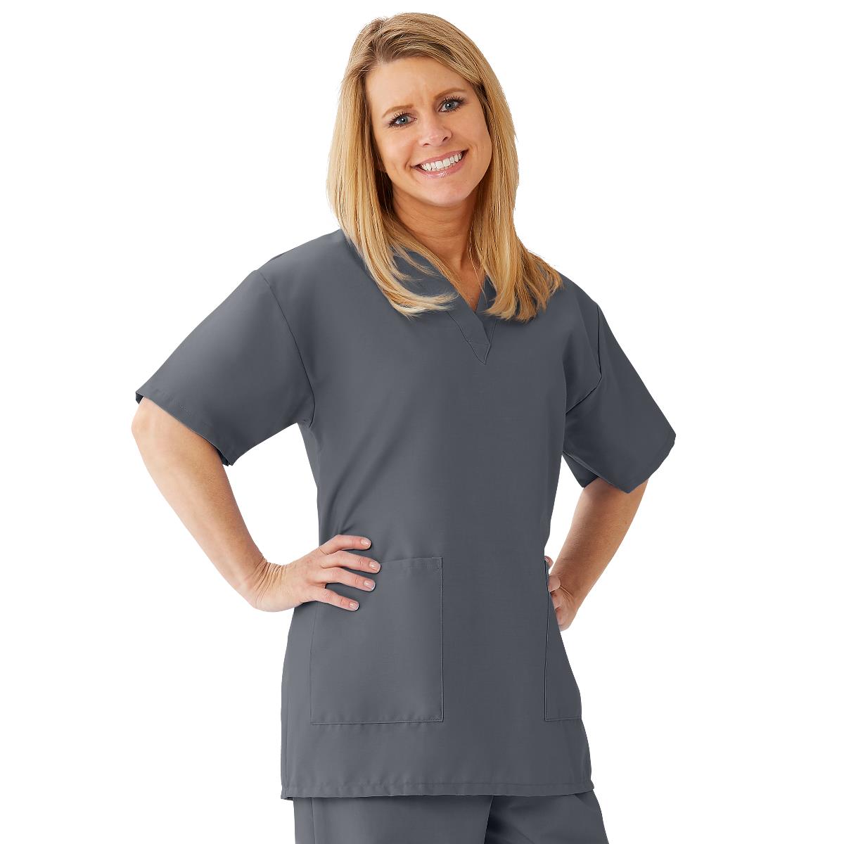 AngelStat Women's 2-Pocket Scrub Tops (Style 893)