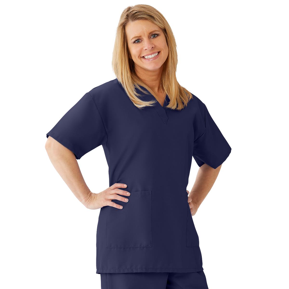 AngelStat Women's 2-Pocket Scrub Tops (Style 893)