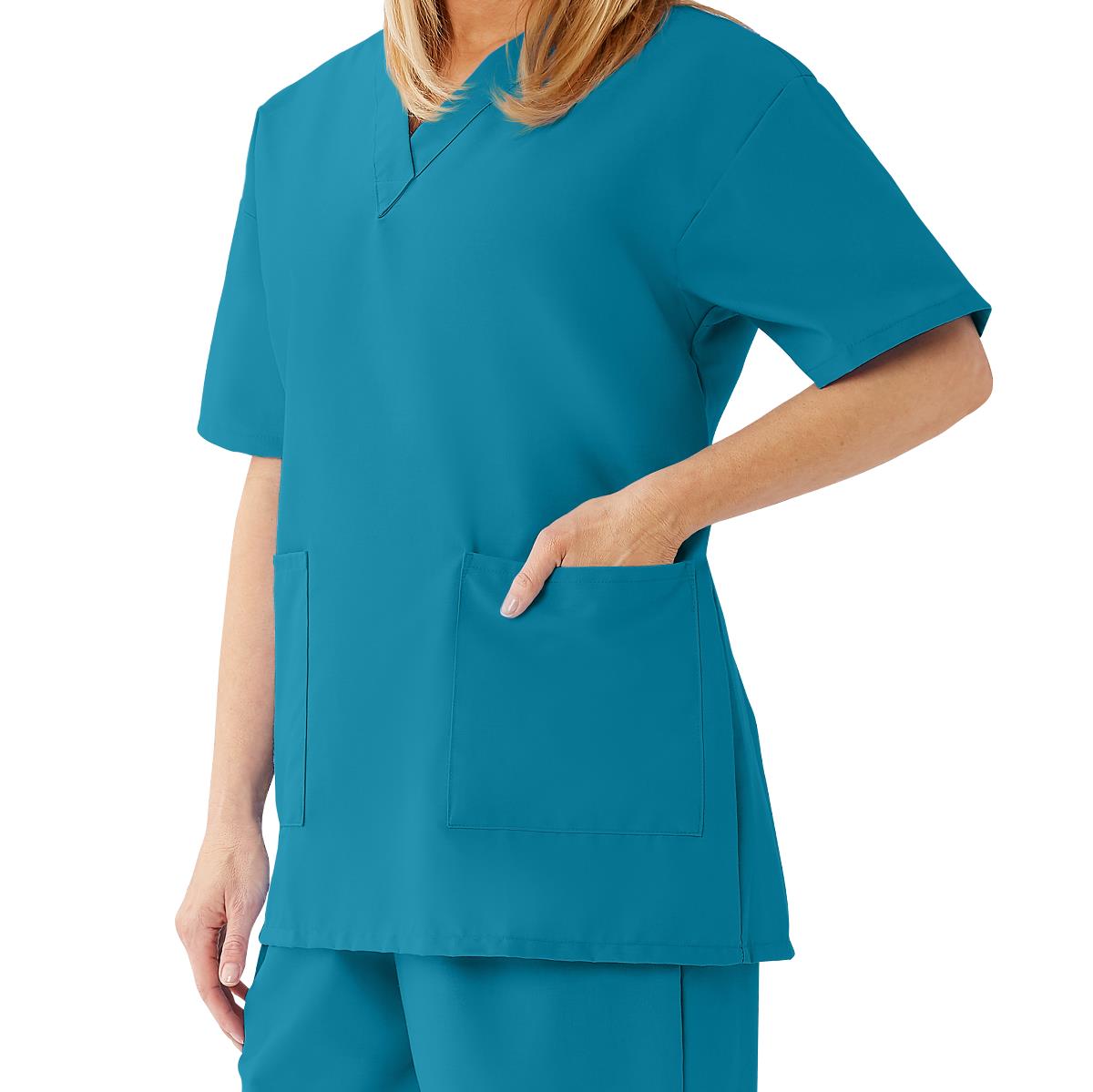 AngelStat Women's 2-Pocket Scrub Tops (Style 893)
