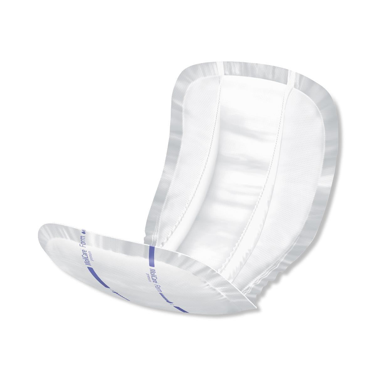 Moliform Soft Incontinence Liners, showing the soft material and design features.