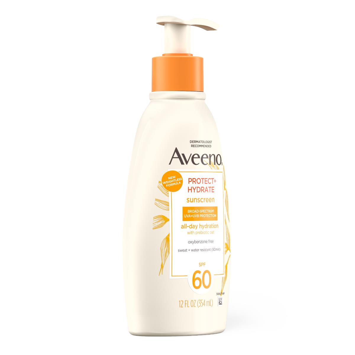 Aveeno Protect And Hydrate Sunscreen Lotion - BeHope
