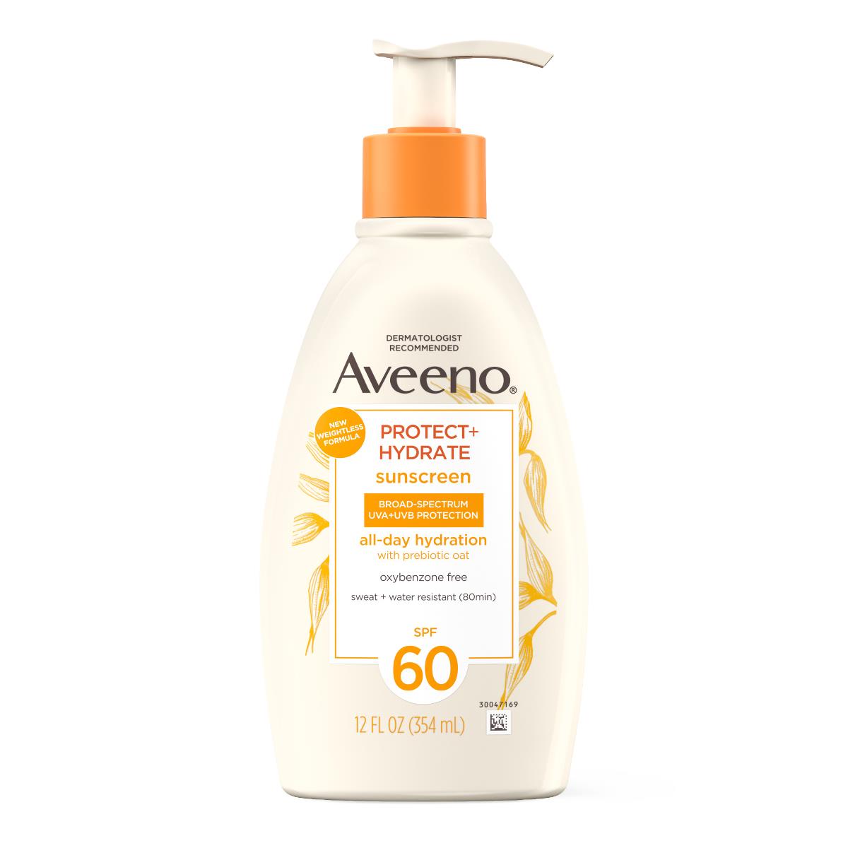 Aveeno Protect And Hydrate Sunscreen Lotion - BeHope