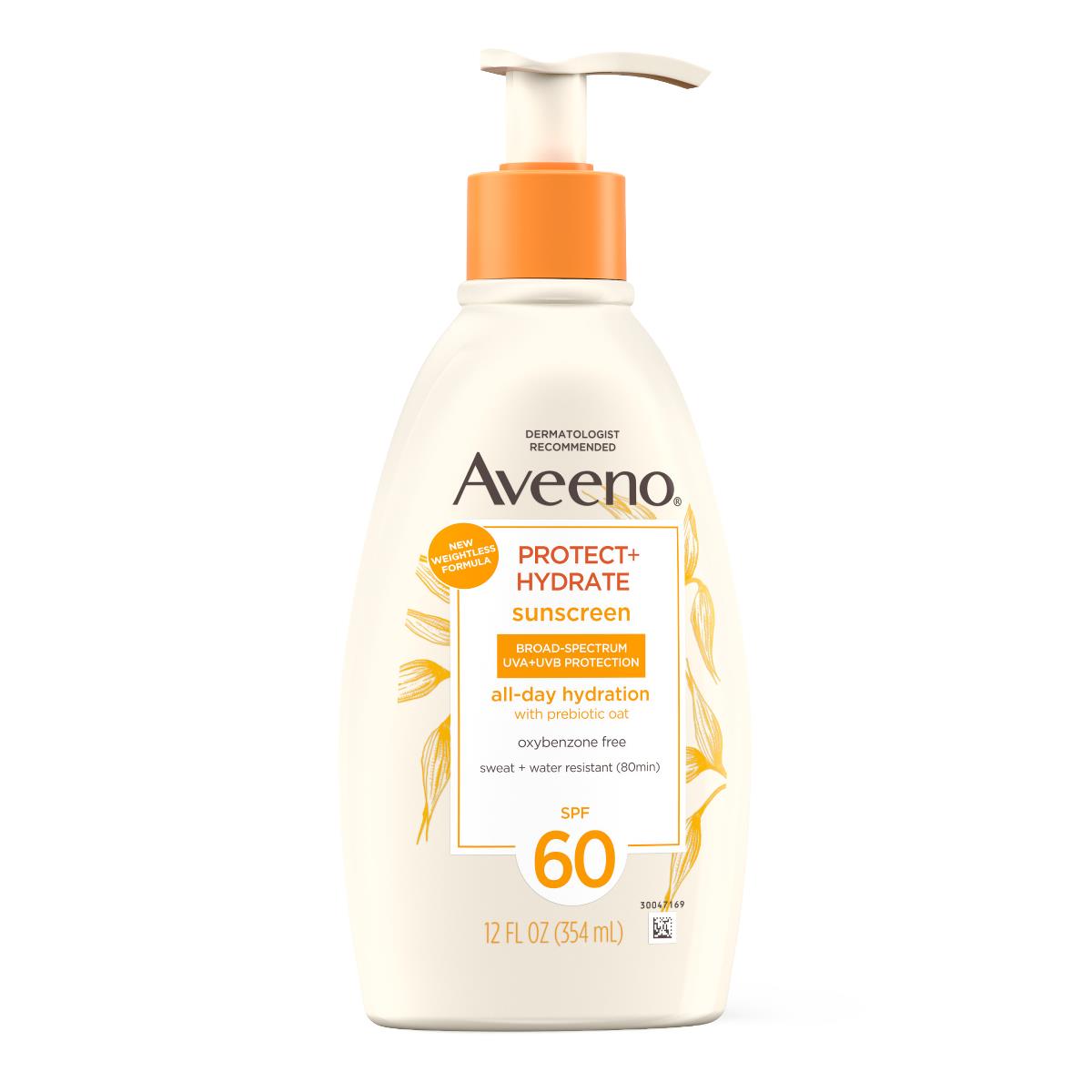 Aveeno Protect And Hydrate Sunscreen Lotion - BeHope