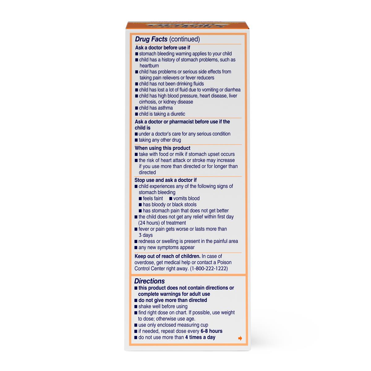 Motrin Children's Oral Suspension