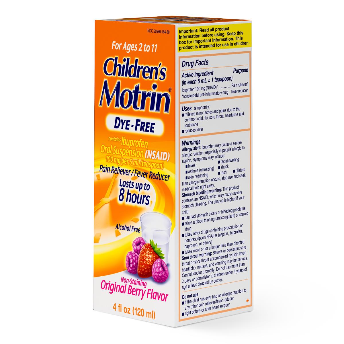 Motrin Children's Oral Suspension