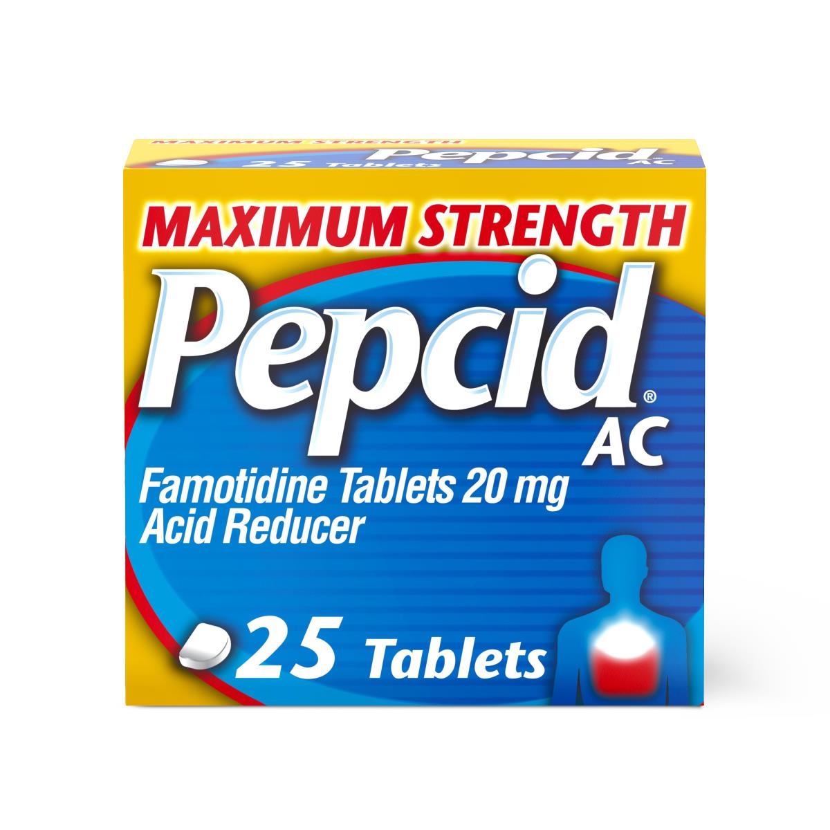 Pepcid AC Maximum Strength Famotidine Tablets