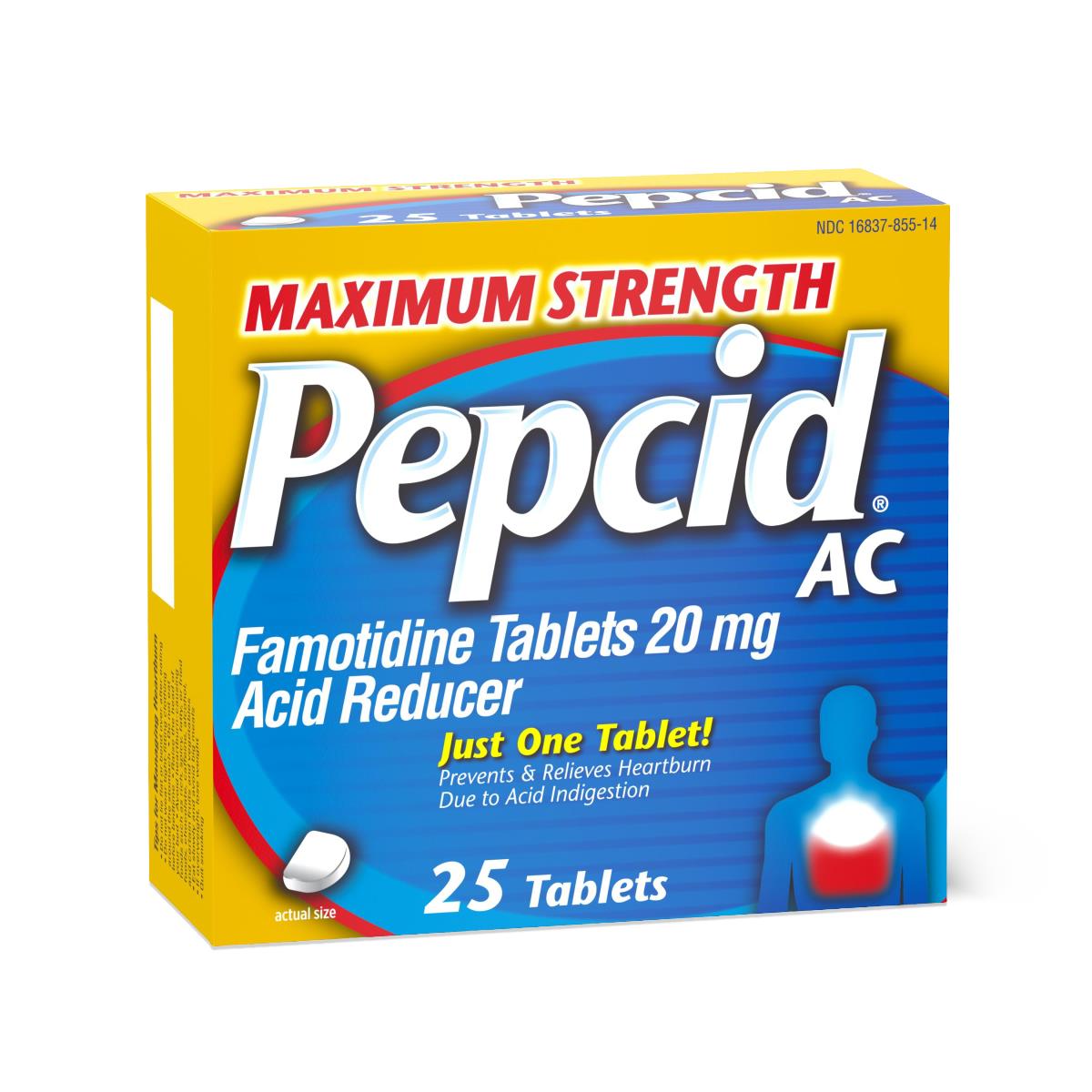 Pepcid AC Maximum Strength Famotidine Tablets