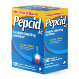 Pepcid AC Maximum Strength Famotidine Tablets
