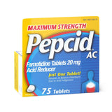 Pepcid AC Maximum Strength Famotidine Tablets