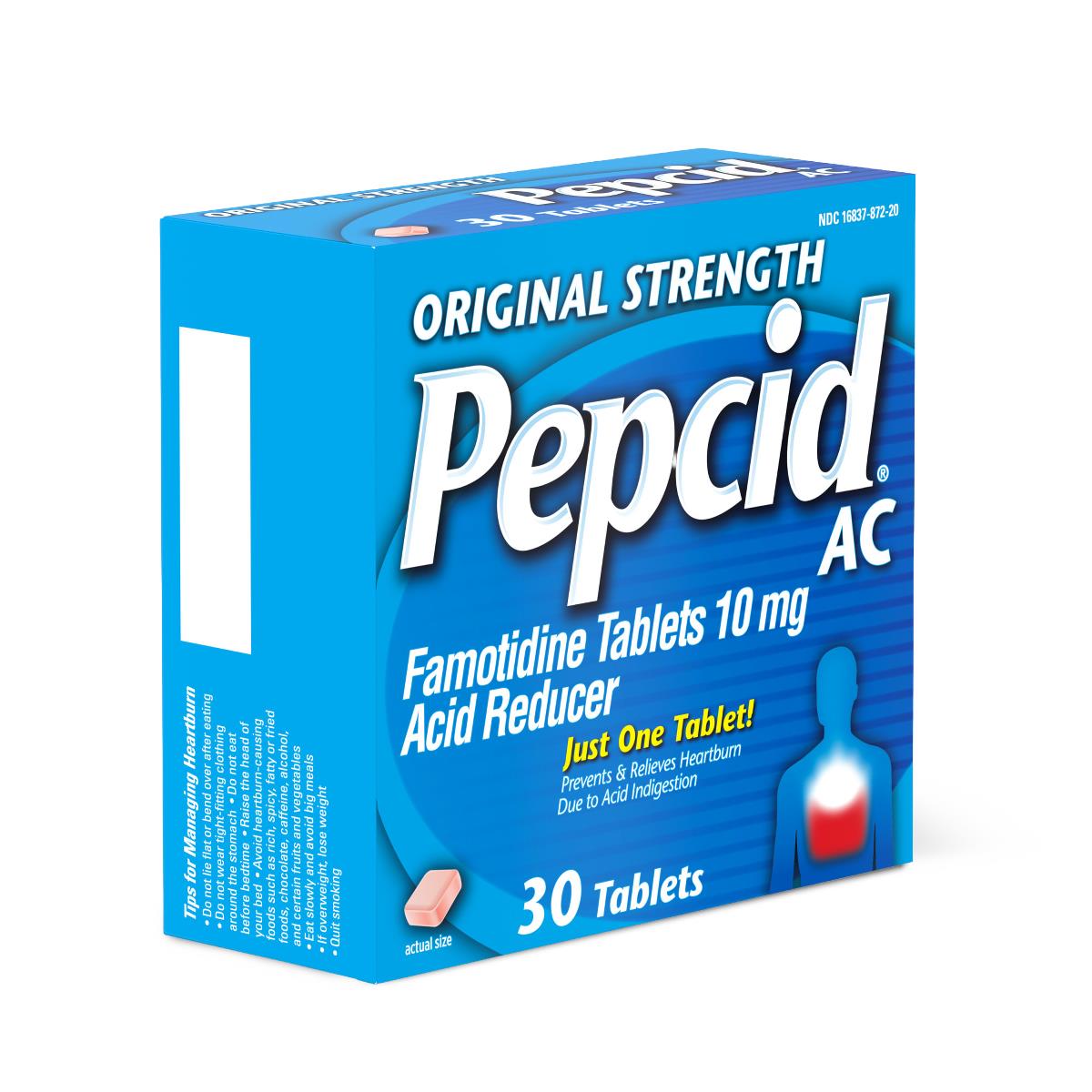 Original Strength Pepcid Ac Tablets - BeHope