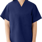 ComfortEase Unisex Reversible 1-Pocket Scrub Tops (Style 910)