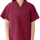 ComfortEase Unisex Reversible 1-Pocket Scrub Tops (Style 910)
