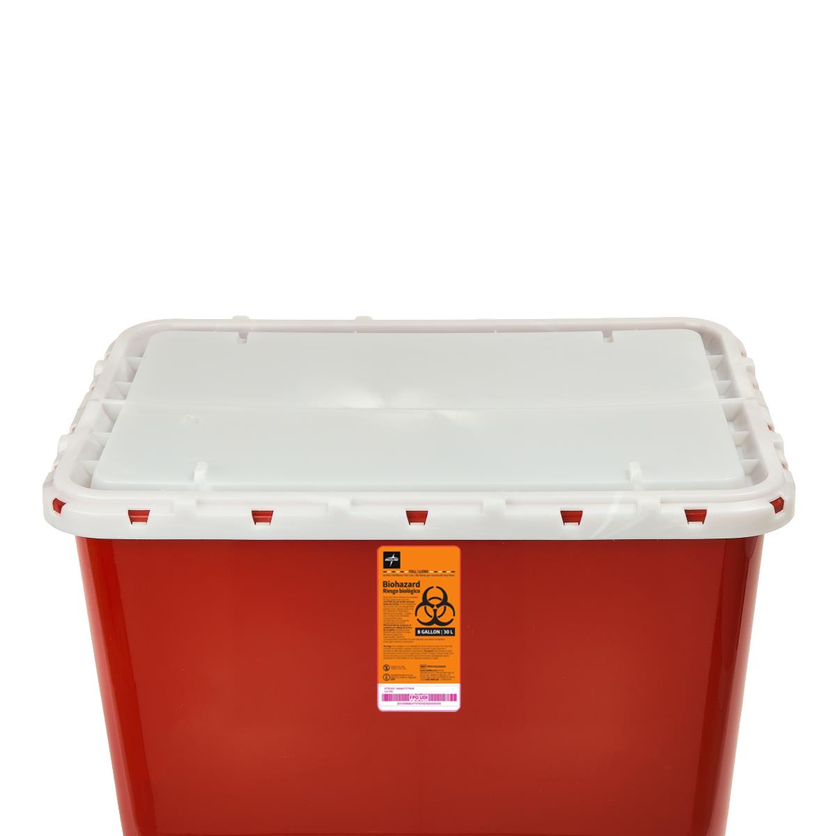 Medline Large Biohazard Containers