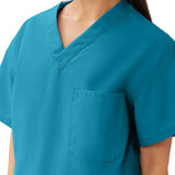 AngelStat Unisex Reversible Scrub Tops with Medline Color Coding (Style 630)