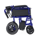 Medline Basic Aluminum Transport Chair with 12" Wheels