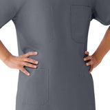 AngelStat Unisex Reversible Scrub Tops with Medline Color Coding (Style 630)