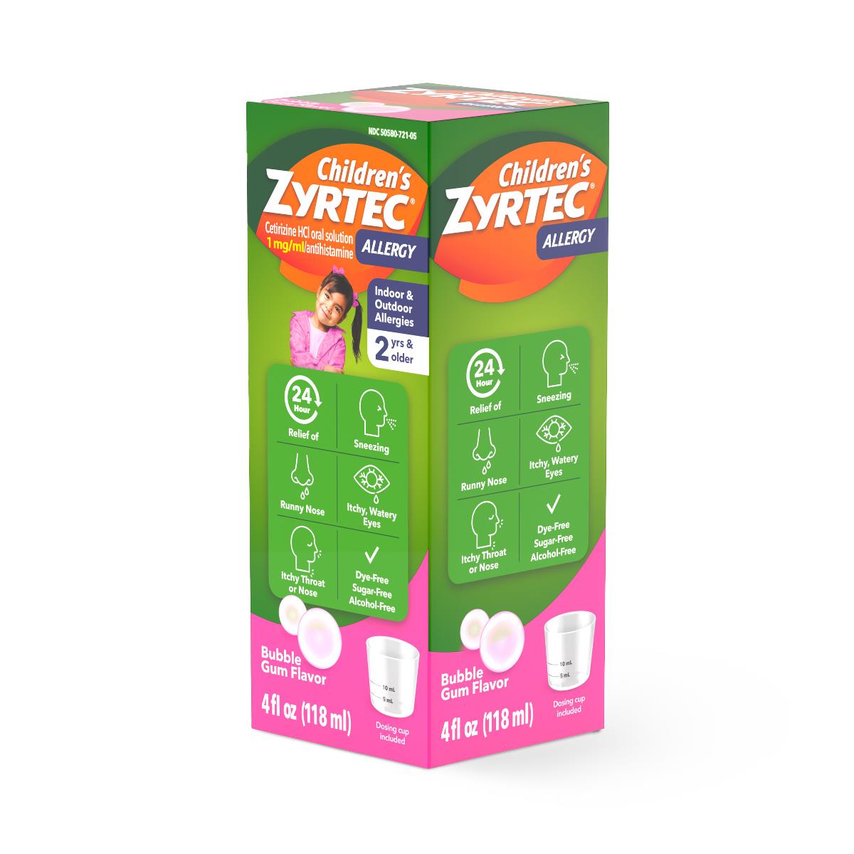 Zyrtec Children's 24-Hour Allergy Syrup