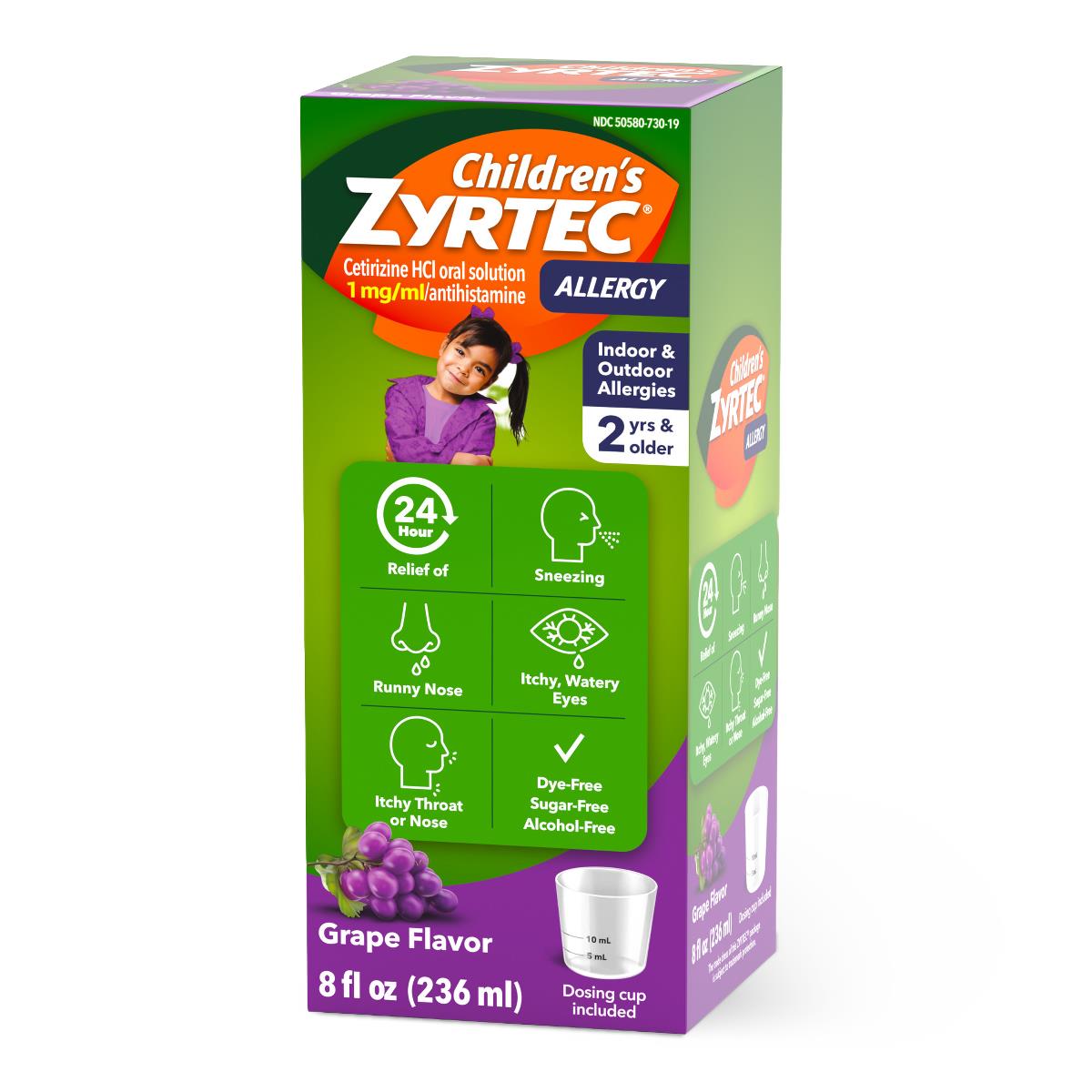Zyrtec Children's 24-Hour Allergy Syrup